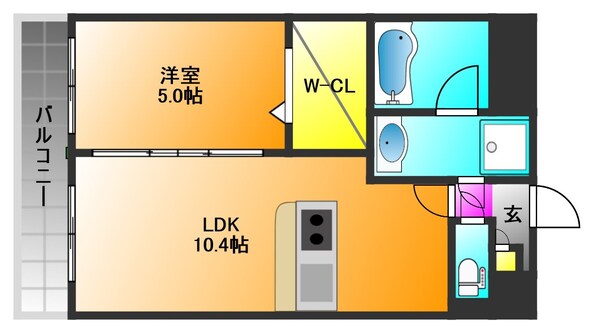 イーハトーブ櫛原の物件間取画像